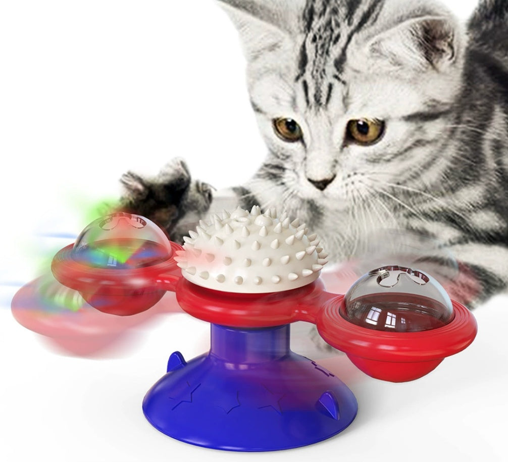 Cat Interactive Windmill Toy