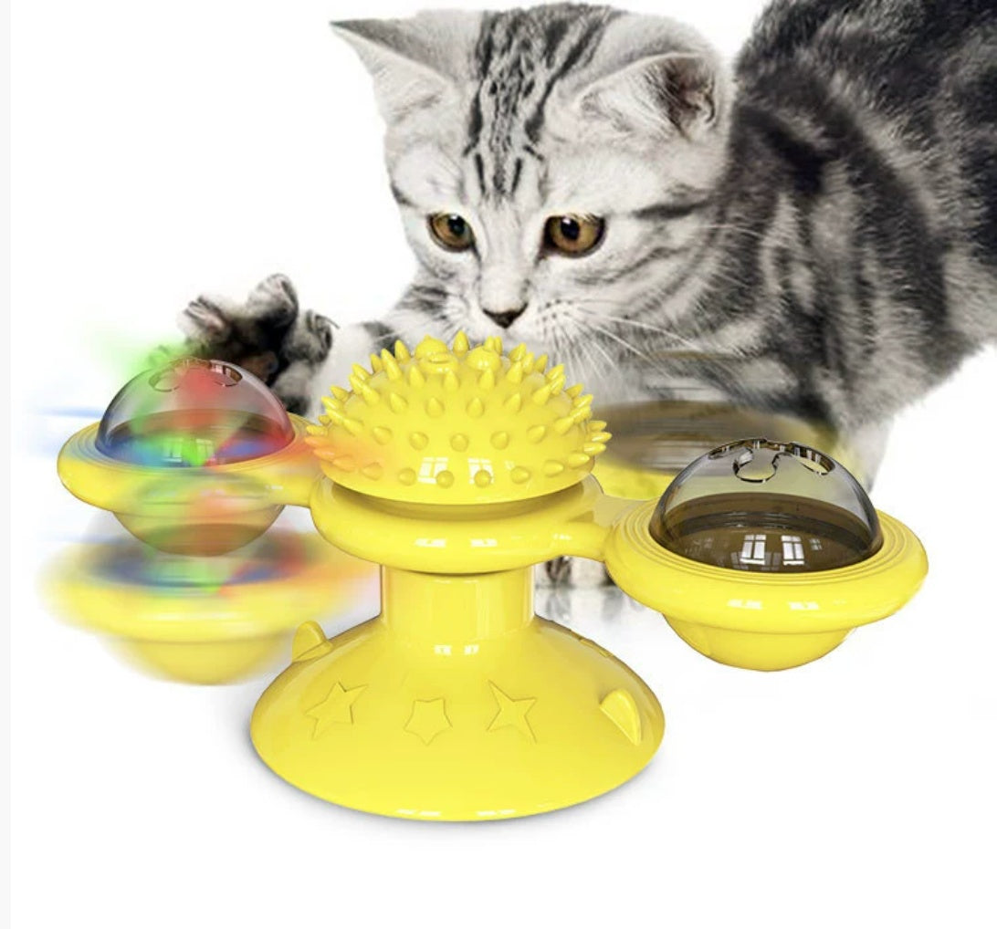 Cat Interactive Windmill Toy
