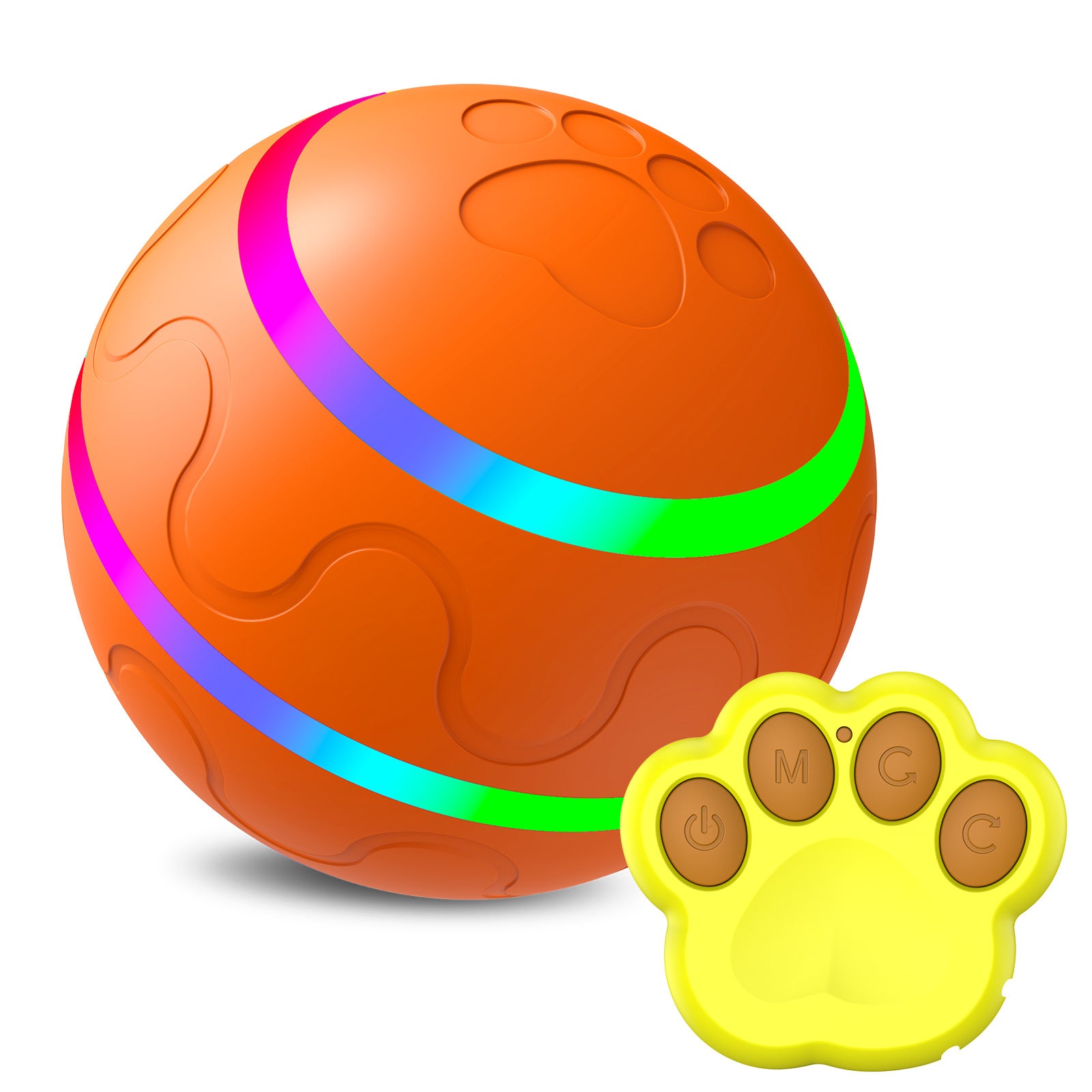 Pet Cat Wicked Ball Toy Intelligent Automatic Rotation Ball