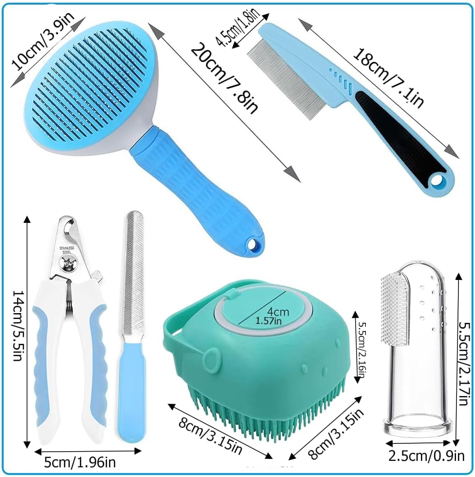 7 pcs Pet Grooming Kit